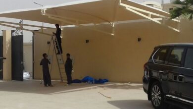 مظلات سيارات